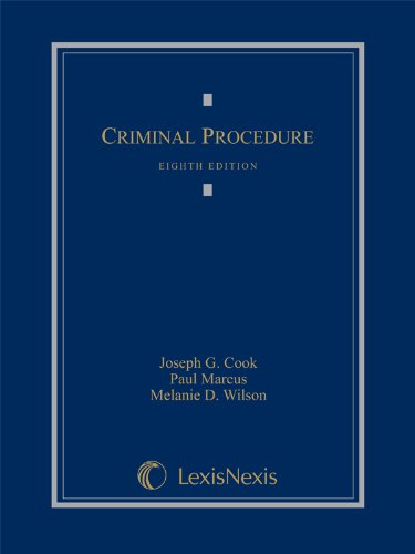 Beispielbild fr Criminal Procedure zum Verkauf von Better World Books