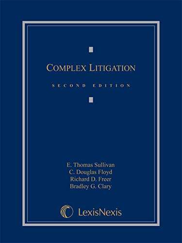 Beispielbild fr Complex Litigation (2014) zum Verkauf von GF Books, Inc.