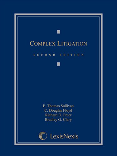 9781630447809: Complex Litigation (2014)