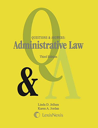 Beispielbild fr Questions & Answers: Administrative Law (Questions & Answers Series) zum Verkauf von BooksRun