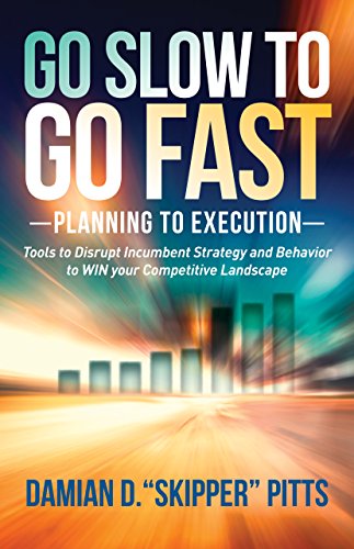Stock image for Go Slow to Go Fast: Tools to Disrupt Incumbent Strategy & Behavior to WIN your Competitive Landscape for sale by GF Books, Inc.