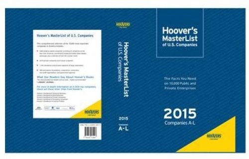 9781630534097: Hoover's Master List of U.S. Companies 2015