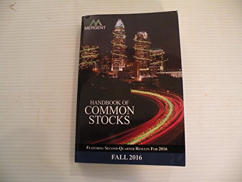 Stock image for Handbook of Common Stocks - Fall Edition for sale by books4u31