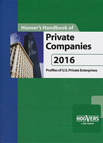 Stock image for Hoover's Handbook of Private Companies 2016 for sale by Better World Books: West