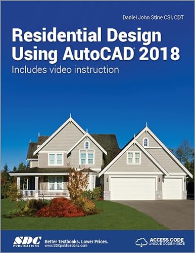 9781630570927: Residential Design Using AutoCAD 2018