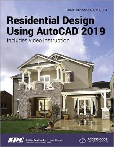 Stock image for Residential Design Using AutoCAD 2019 for sale by HPB-Red
