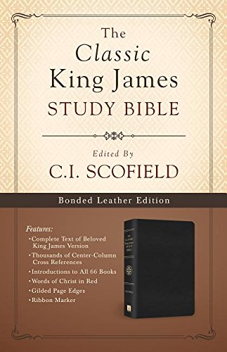 Imagen de archivo de The Classic King James Study Bible: Edited by C. I. Scofield a la venta por ZBK Books