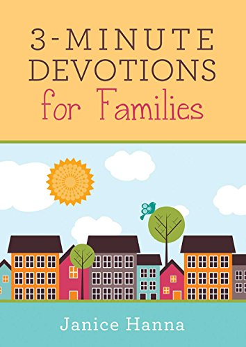 Beispielbild fr 3-Minute Devotions for Families zum Verkauf von SecondSale