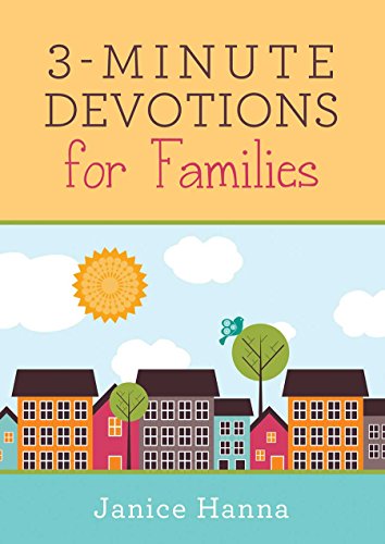 Stock image for 3-Minute Devotions for Families for sale by SecondSale