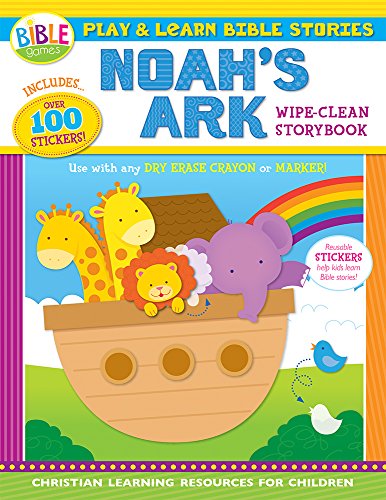 Imagen de archivo de Play and Learn Bible Stories: Noah's Ark: Wipe-Clean Storybook (I'm Learning the Bible Activity Book) a la venta por Bookmonger.Ltd