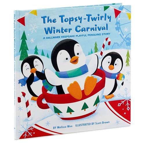 Imagen de archivo de The Topsy Twirly Winter Winter Carnival Playful Penguins Story Hardcover Book a la venta por HPB-Diamond