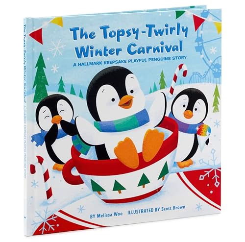 9781630595296: The Topsy Twirly Winter Winter Carnival Playful Penguins Story Hardcover Book