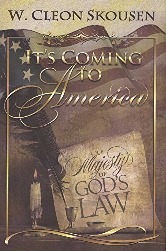 Imagen de archivo de It's Coming to America: The Majesty of God's Law a la venta por BooksRun