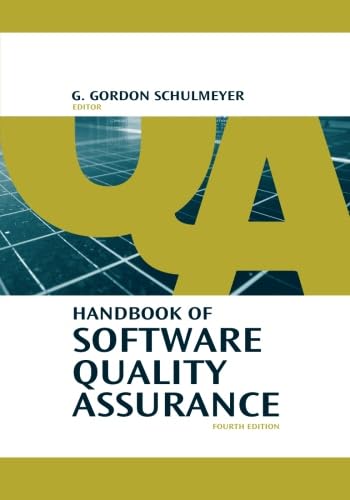 Stock image for Handbook of Software Quality Assurance, Fourth Edition for sale by Revaluation Books