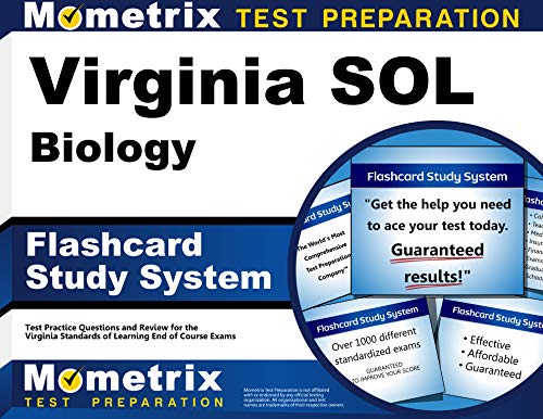 Stock image for Virginia SOL Biology Flashcard Study System: Virginia SOL Test Practice Questions & Exam Review for the Virginia Standards of Learning End of Course Exams (Cards) for sale by Revaluation Books