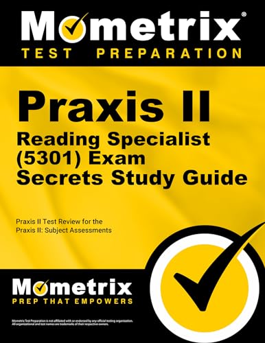 Beispielbild fr Praxis II Reading Specialist (5301) Exam Secrets Study Guide: Praxis II Test Review for the Praxis II: Subject Assessments (Mometrix Secrets Study Guides) zum Verkauf von HPB-Red