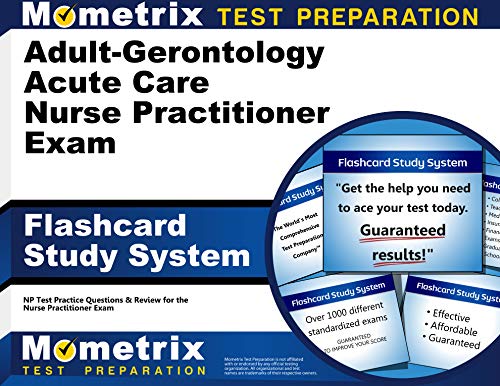 Imagen de archivo de Adult-Gerontology Acute Care Nurse Practitioner Exam Flashcard Study System: NP Test Practice Questions & Review for the Nurse Practitioner Exam (Cards) a la venta por Revaluation Books