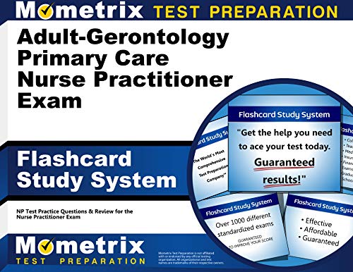 Stock image for Adult-Gerontology Primary Care Nurse Practitioner Exam Flashcard Study System: NP Test Practice Questions & Review for the Nurse Practitioner Exam (Cards) for sale by Book Deals