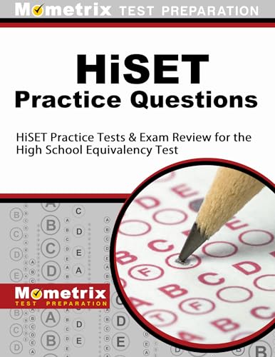 Stock image for HiSET Practice Questions: HiSET Practice Tests & Exam Review for the High School Equivalency Test for sale by Lakeside Books