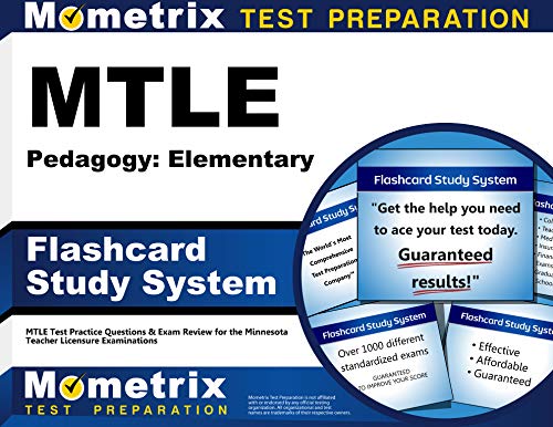 Stock image for Mtle Pedagogy Elementary Study System: Mtle Test Practice Questions and Exam Review for the Minnesota Teacher Licensure Examinations for sale by Revaluation Books