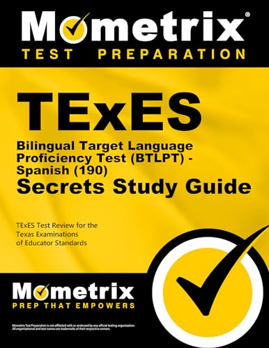 Imagen de archivo de TExES Bilingual Target Language Proficiency Test (Btlpt) - Spanish (190) Secrets Study Guide a la venta por Blackwell's