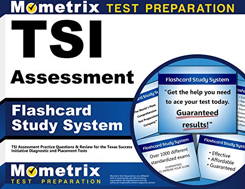 Stock image for TSI Assessment Flashcard Study System: TSI Assessment Practice Questions & Review for the Texas Success Initiative Diagnostic and Placement Tests (Cards) for sale by BooksRun