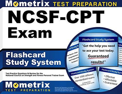 Beispielbild fr Flashcard Study System for the Ncsf-cpt Exam: Ncsf Test Practice Questions and Review for the National Council on Strength and Fitness Personal Trainer Exam zum Verkauf von Revaluation Books