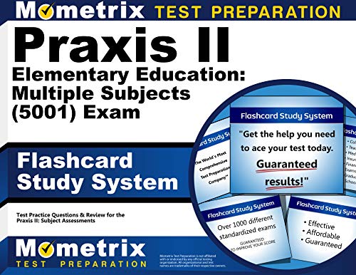 9781630948153: Praxis II Elementary Education: Multiple Subjects (5001) Exam Flashcard Study System: Praxis II Test Practice Questions & Review for the Praxis II: Subject Assessments