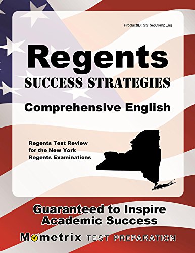 Beispielbild fr Regents Success Strategies Comprehensive English Study Guide: Regents Test Review for the New York Regents Examinations zum Verkauf von Irish Booksellers