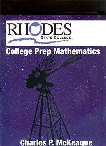 Stock image for College prep mathematics with access code---Rhodes state college for sale by HPB-Red