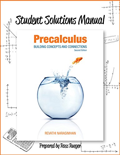 Stock image for Student Solutions Manual for Precalculus for sale by SecondSale