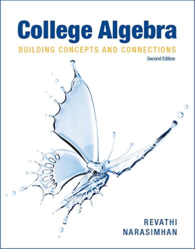 Stock image for College Algebra 2nd Edition: Building Concepts and Connections for sale by ThriftBooks-Dallas