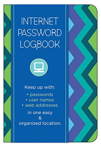 9781631060373: Internet Password Logbook - Pattern Edition: Keep track of: usernames, passwords, web addresses in one easy & organized location