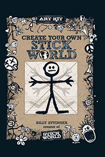 9781631060618: Create Your Own Stick World Kit: Includes technique book, pens, and 80 page drawing journal! (2)
