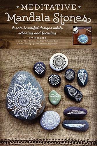 Beispielbild fr Meditative Mandala Stones: Create Beautiful Designs while Relaxing and Focusing zum Verkauf von PlumCircle