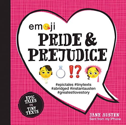 Beispielbild für Emoji Pride and Prejudice: Epic Tales in Tiny Texts zum Verkauf von medimops