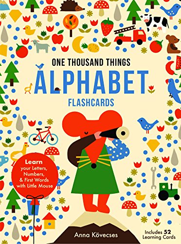 Stock image for Little Mouse's Alphabet Flash Cards: 52 Flash Cards to Learn Your Letters & FIrst Words with Little Mouse (One Thousand Things) for sale by WeBuyBooks