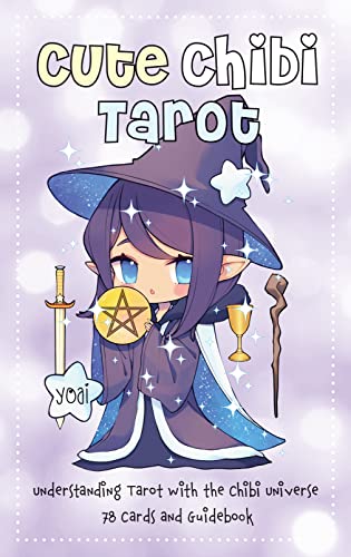 Stock image for Cute Chibi Tarot: Understanding Tarot with the Chibi Universe - 78 Cards and Guidebook for sale by HPB-Diamond