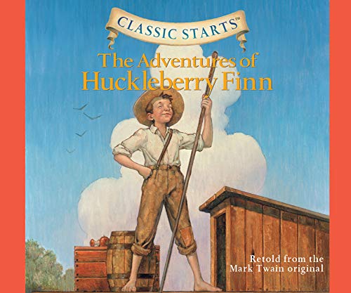 Beispielbild fr The Adventures of Huckleberry Finn: Library Edition (Classic Starts) zum Verkauf von Buchpark