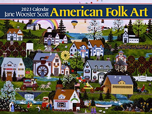 9781631144110: American Folk Art 2023 Calendar
