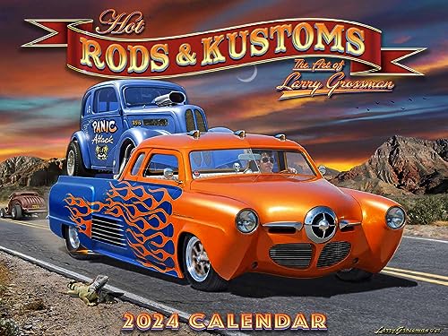 Stock image for Cal 2024- Hot Rods for sale by Grand Eagle Retail