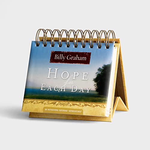Beispielbild fr Billy Graham Hope for Each Day: An Inspirational DaySpring DayBrightener (Perpetual Calendar) zum Verkauf von BooksRun