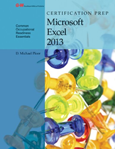 Imagen de archivo de Certification Prep Microsoft Excel 2013 a la venta por Better World Books