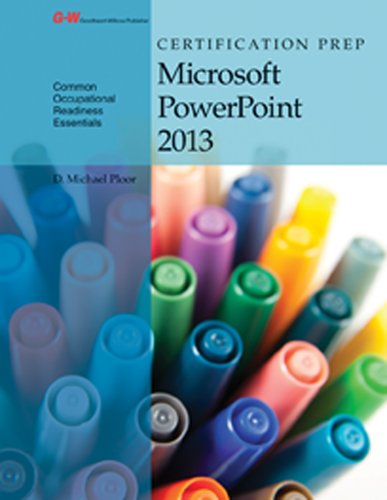 Imagen de archivo de Certification Prep Microsoft PowerPoint 2013 a la venta por HPB-Red