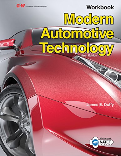 Imagen de archivo de Modern Automotive Technology Workbook a la venta por BooksRun