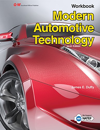 9781631263767: Modern Automotive Technology Workbook