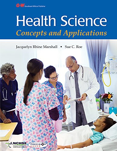 Beispielbild fr Health Science: Concepts and Applications zum Verkauf von BooksRun