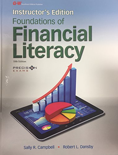 Beispielbild fr Foundations of Financial Literacy zum Verkauf von BooksRun