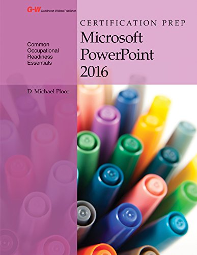 Imagen de archivo de Certification Prep Microsoft PowerPoint 2016 a la venta por Half Price Books Inc.