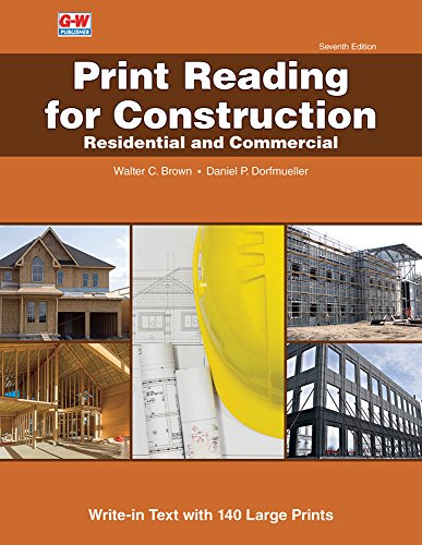 9781631269226: Print Reading for Construction: Residential and Commercial